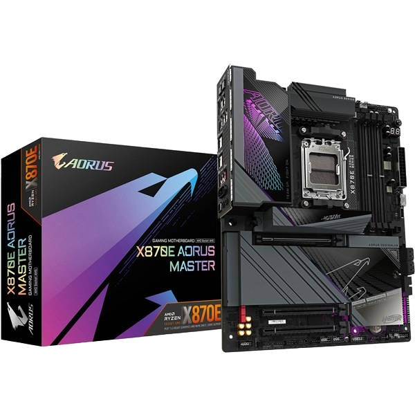 Gigabyte X870E AORUS MASTER ATX Motherboard for AMD AM5 CPUs